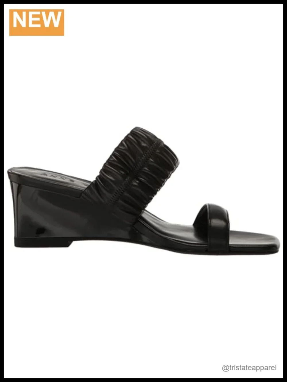 Women's Ginny Slingback Wedge Sandals Lightweight Slip On Casual